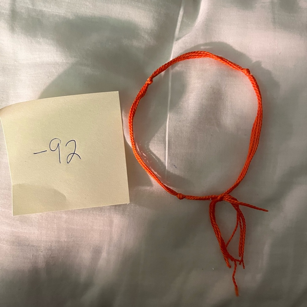 Solid Orange Bracelet - image 3